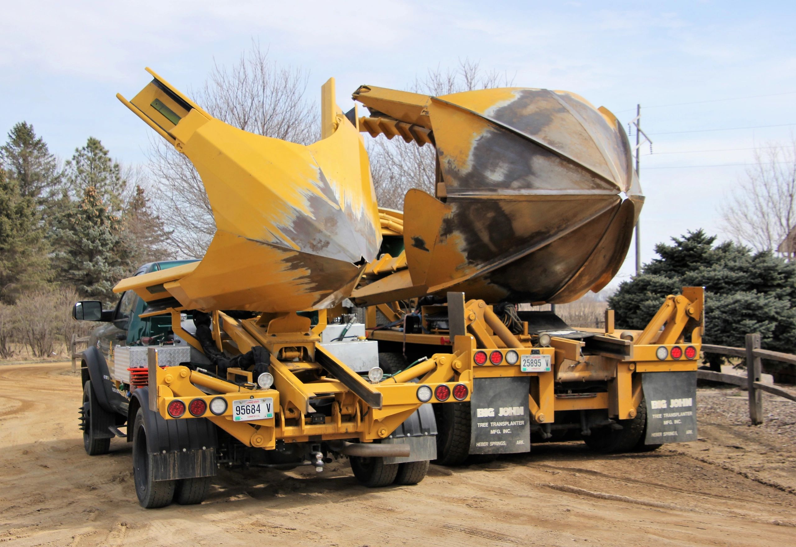 Upgraded 52" Big John tree spade